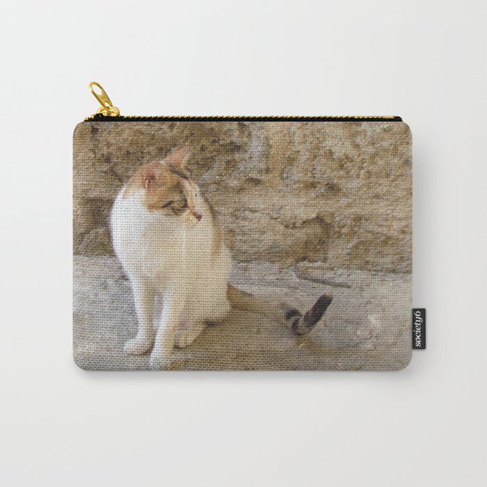 Summertime Cat  Carry-All Pouch