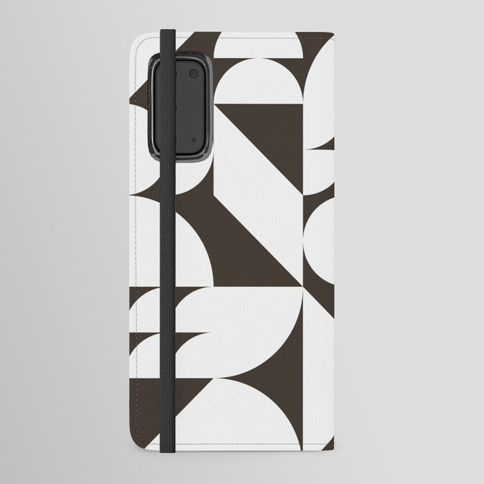 Geometrical modern classic shapes composition 6 Android Wallet Case