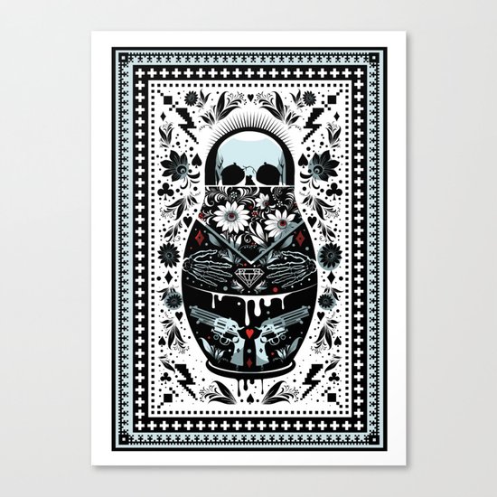 Russian Doll Canvas Print