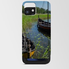 Birka Viking Boats iPhone Card Case