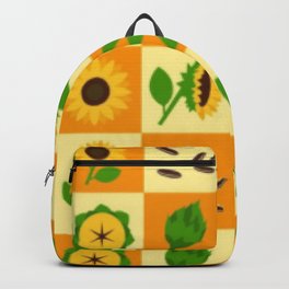 Sunflower Seamless  Backpack