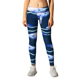 Whales Sea life Animals Art Sperm whale  Leggings | Graphicdesign, Whalespattern, Blue, Graywhale, Bigfish, Ocean, Whale, Summer, Watercolor, Digital 