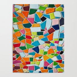 Mosaic Tiles Poster
