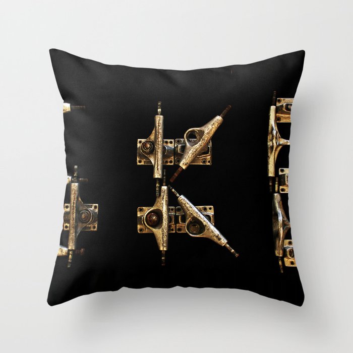 Sk8 typography Throw Pillow