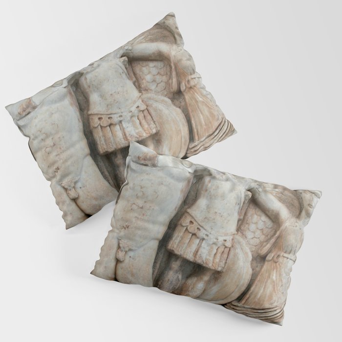 Augustus and Victory Sebastion Relief Classical Art Pillow Sham