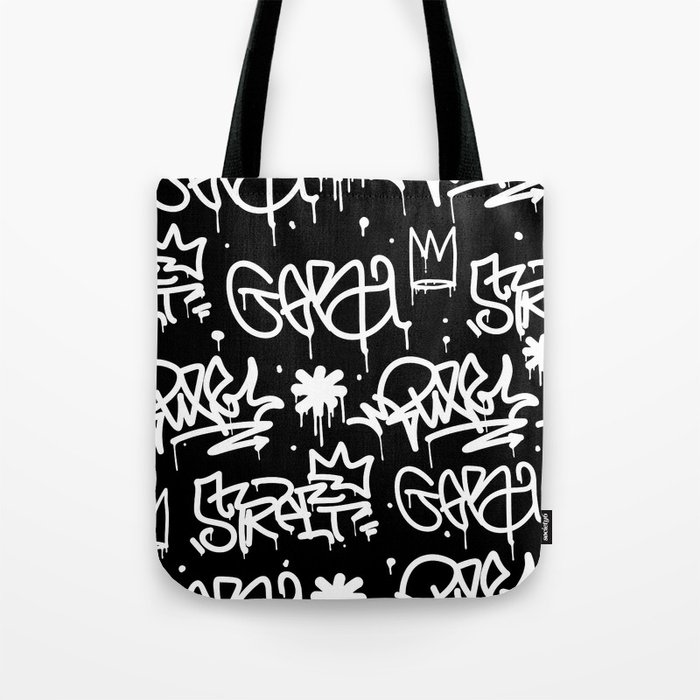 Graffiti deals tote bag