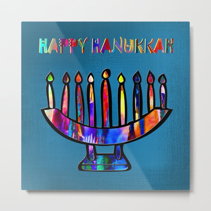 Happy Hanukkah! Metal Print