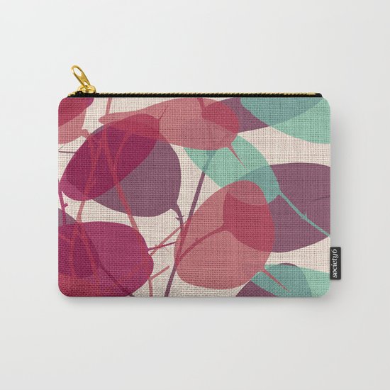 Lunaria purple Carry-All Pouch