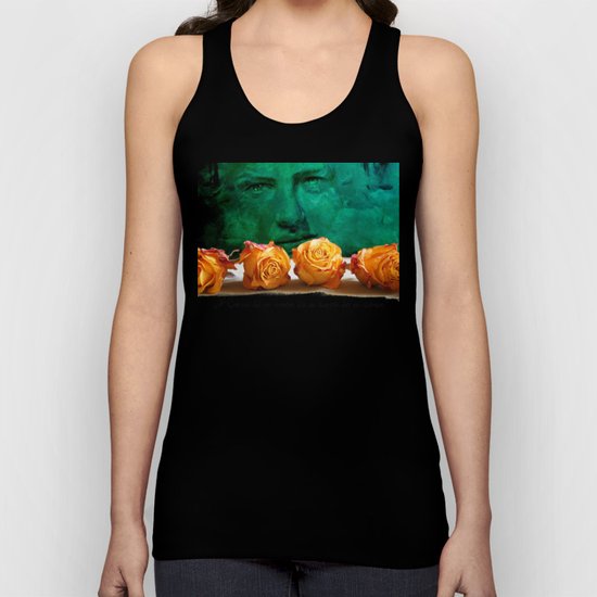 ROSE - quote Unisex Tank Top