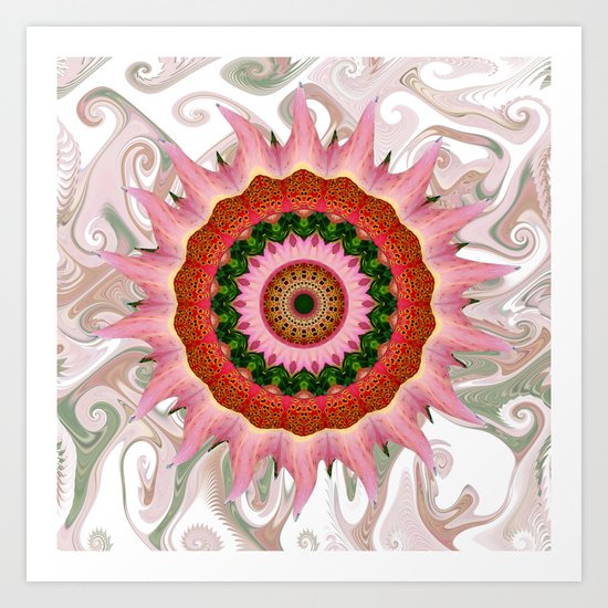 You can call me flower (if you want to) Art Print