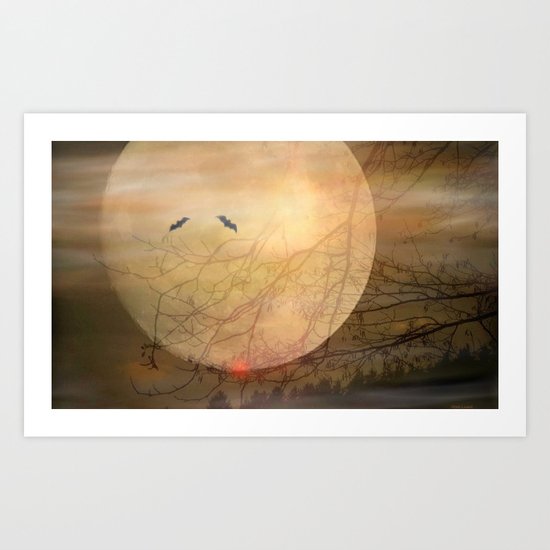 Moonlight Serenade Art Print