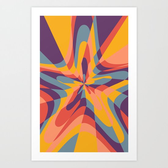 Tropical Star Art Print