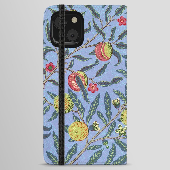 Fruit (Or Pomegranate) Illustration Art Print By William Morris iPhone Wallet Case
