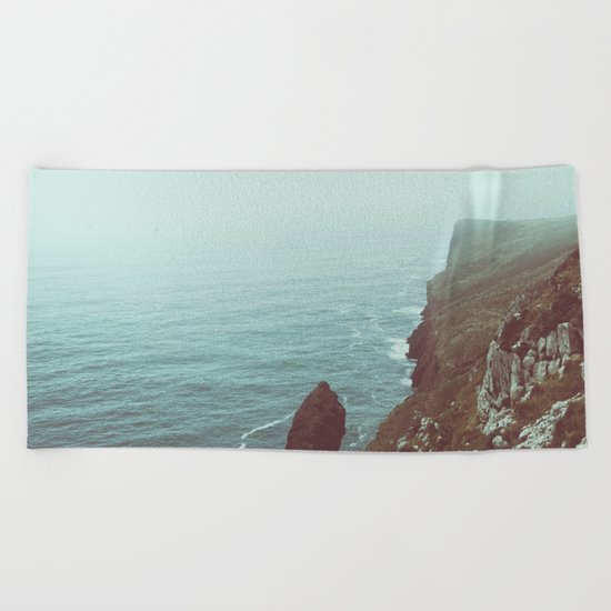 Faded Beach Beach Towel