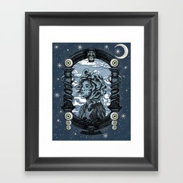 Medusa: alternate ending Framed Art Print