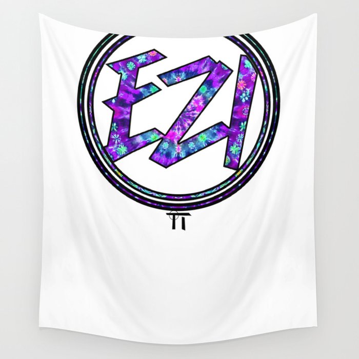 EZI Line 2 by Psycha! apparel Wall Tapestry