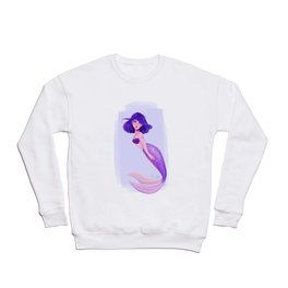 Violet Mermaid Crewneck Sweatshirt