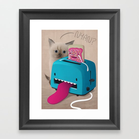 Pop Tart Framed Art Print
