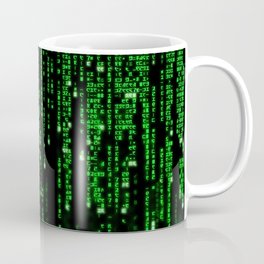 Matrix Binary Code Mug