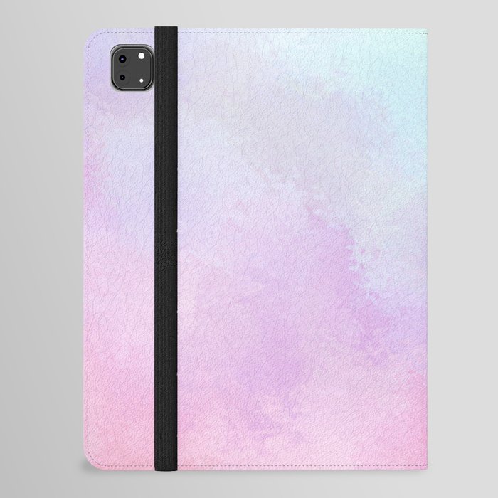 Soft Rainbow Pastels iPad Folio Case