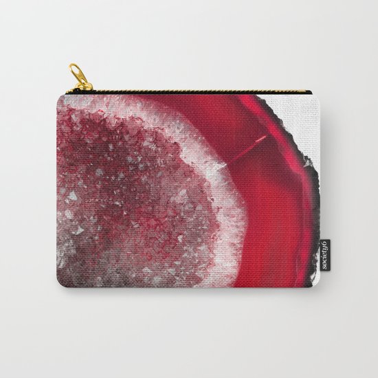 Christmas Red Agate Carry-All Pouch