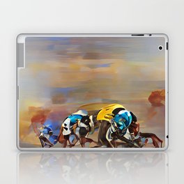 And They're Off! Laptop Skin