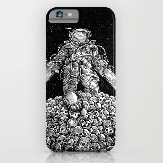 Texas Chainsaw Astronaut: New Moon iPhone & iPod Case