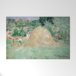 Berthe Morisot - Haystacks at Bougival Welcome Mat