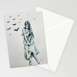 The Green Dress Stationery Cards
