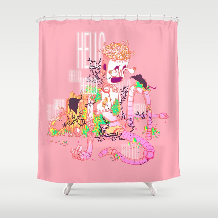 Decay Shower Curtain