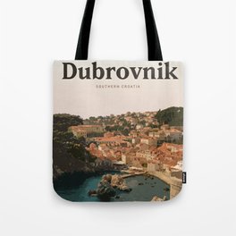 Visit Dubrovnik Tote Bag