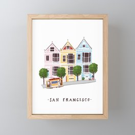 San Francisco Framed Mini Art Print