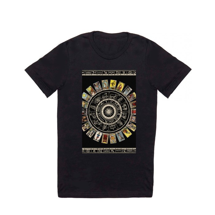 The Major Arcana & The Wheel of the Zodiac T Shirt