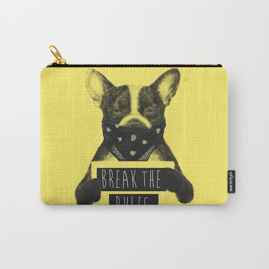 Rebel dog (yellow) Carry-All Pouch