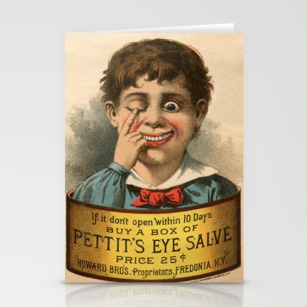 Pettit's Eye Salve Stationery Cards