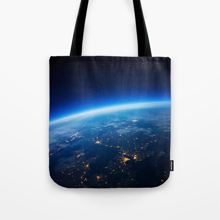 Earth from Space Tote Bag