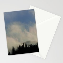 Another Winters Misty Morning in the Scottish Highlands Stationery Card