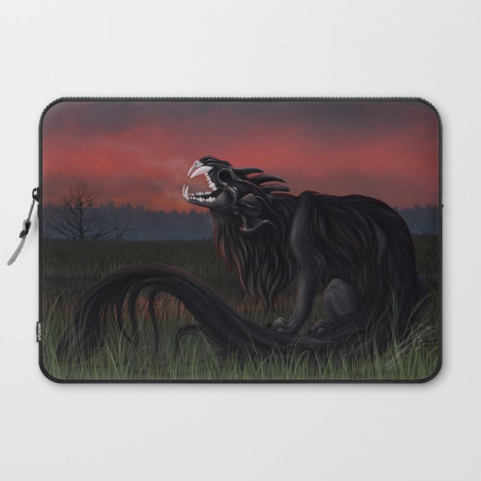 Society6 laptop sleeve top