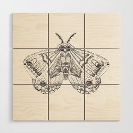 Moth Wood Wall Art