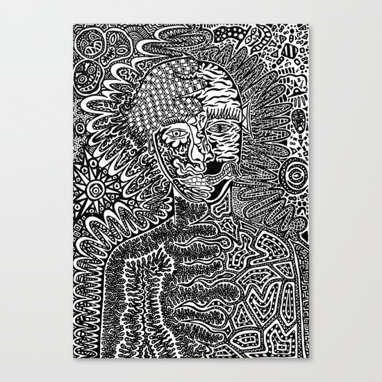 Heath Ledger-esque Canvas Print