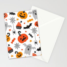 Cute Halloween Stationery Cards