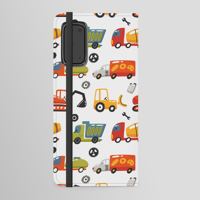 Trucks Pattern Android Wallet Case