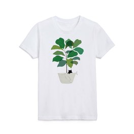 Cat and Plant 73: I got a Whale! Kids T Shirt