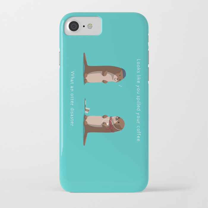 what an otter disaster iphone case