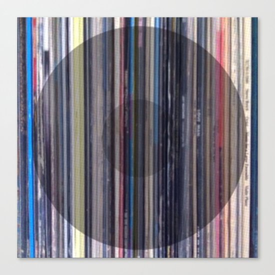 Vinyl Choice Canvas Print