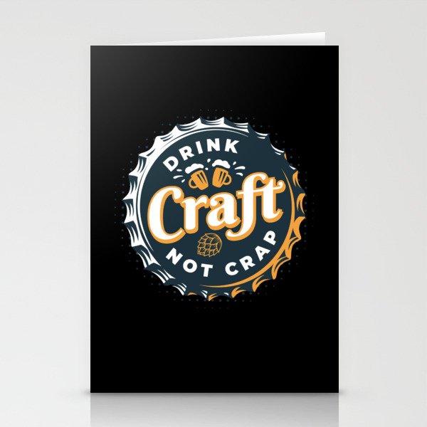 Drink Craft Beer Celebration Party Beer Stationery Cards