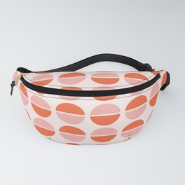 Mod Dots Pink Fanny Pack
