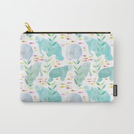 Lazy Manatees Carry-All Pouch