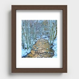 Time for reflection  Recessed Framed Print