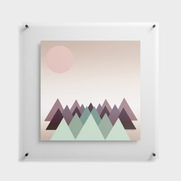 Modern Forest  Floating Acrylic Print